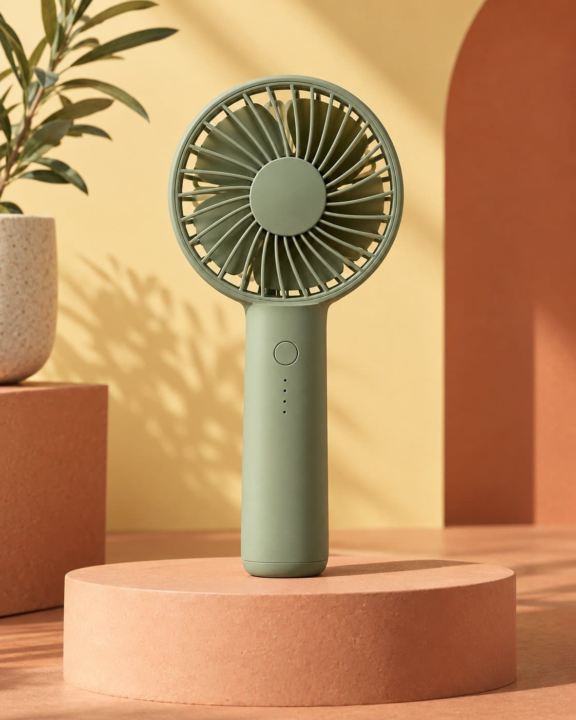 Pocket breeze fan